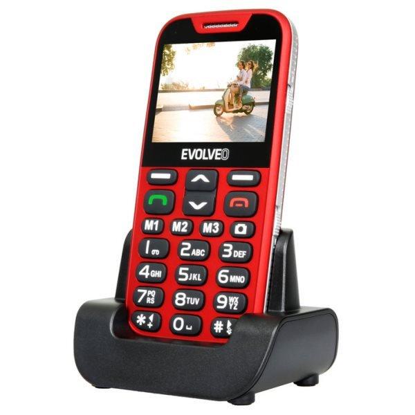 EVOLVEO EasyPhone XD, Piros