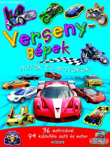 Mozgalmas matricásfüzet - Versenygépek