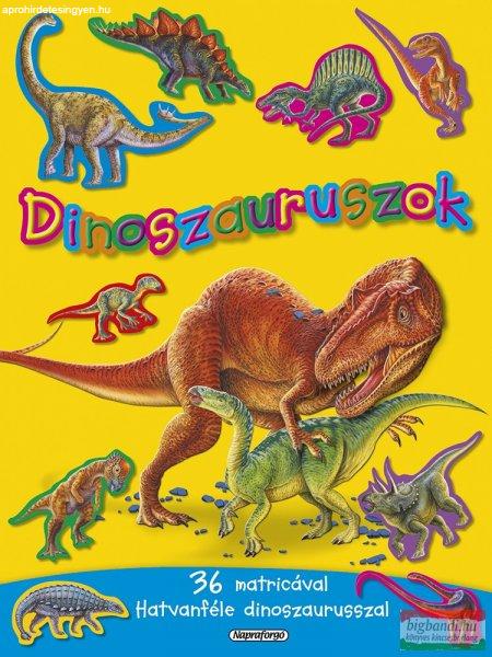 Mozgalmas matricásfüzet - Dinoszauruszok