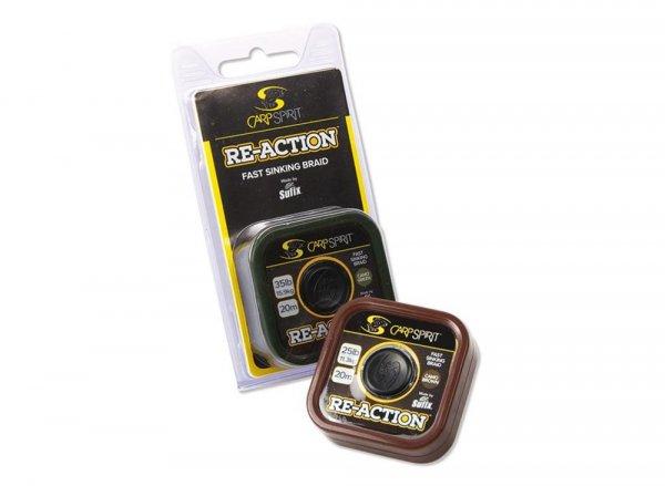 Carp Spirit Re-Action Braid 25lbs 20m Camo Brown (ACS640064) Fonott
Előkezsinór