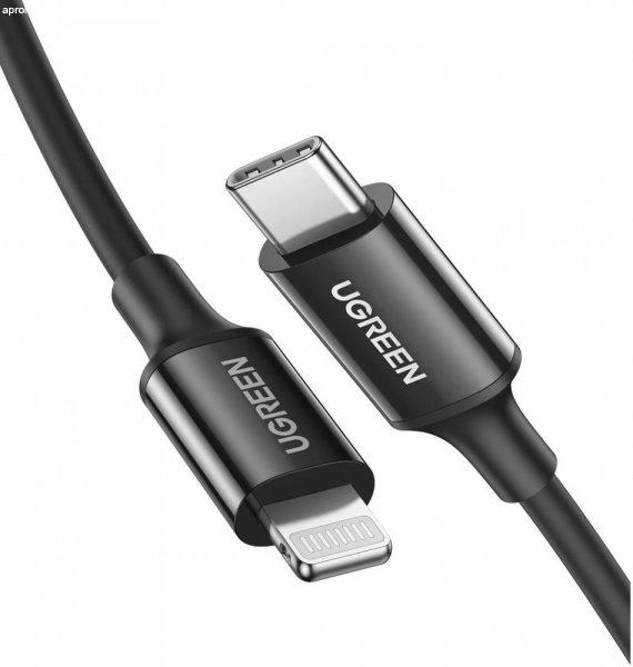 UGREEN US171 USB-C to Lightning kábel 36W, 1m (black)