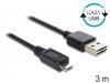 DeLock EASY-USB 2.0 Type-A male > USB 2.0 Type Micro-B ma