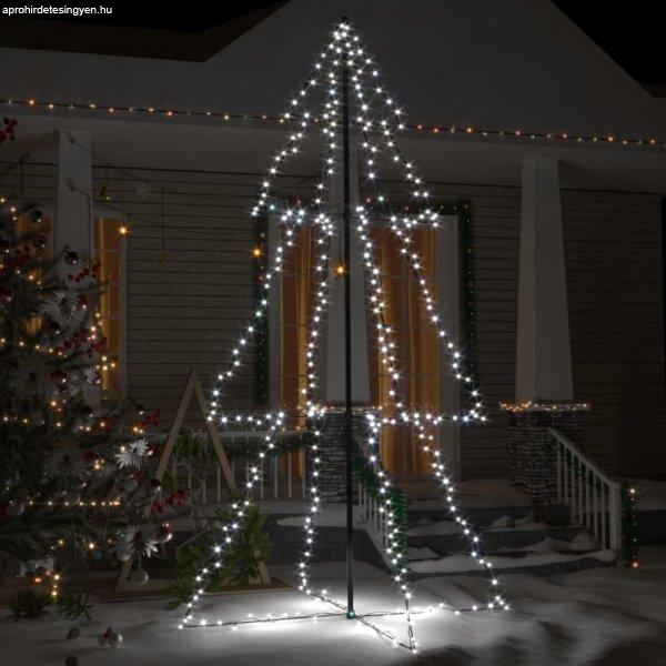 300 LED-es beltéri/kültéri kúp alakú karácsonyfa 120 x 220 cm