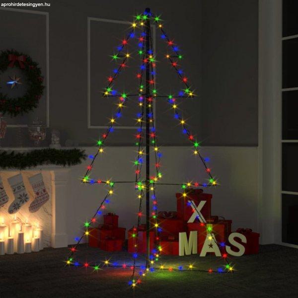 200 LED-es beltéri/kültéri kúp alakú karácsonyfa 98 x 150 cm