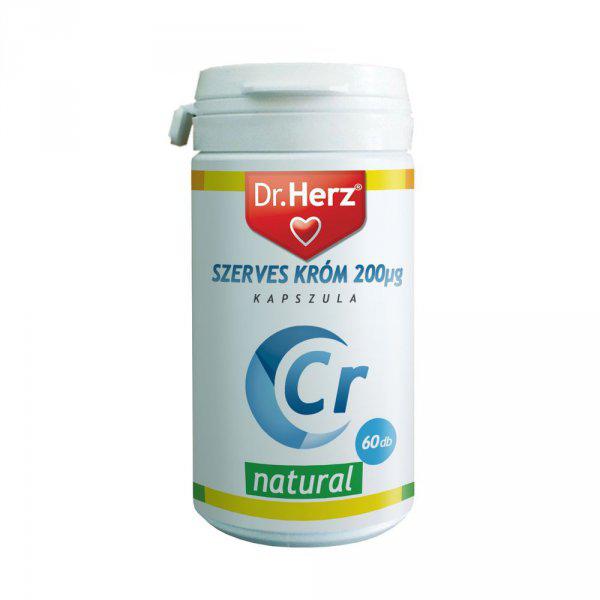 Dr. Herz Szerves Króm-pikolinát 250 µg tabletta (60 db) 