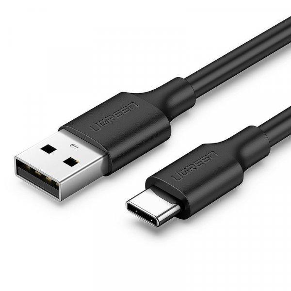 USB-USB-C UGREEN kábel 2 m (fekete)