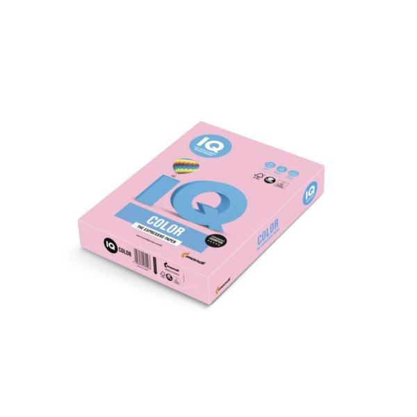Másolópapír, színes, A4, 80g. IQ OPI74 500ív/csomag, pasztell flamingo
rózsaszín