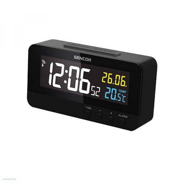 Ébresztőóra hőmérővel Sencor SDC 4800 W 