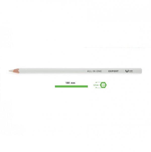 Expert burkoló ceruza, fehér 18cm hossz (8153012)