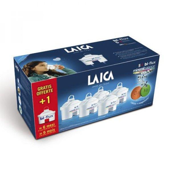 Laica bi-flux vízszűrőbetét mineral balance 5+1db ajándék 1 db