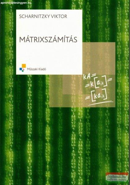 Scharnitzky Viktor - Mátrixszámítás - MK-10375