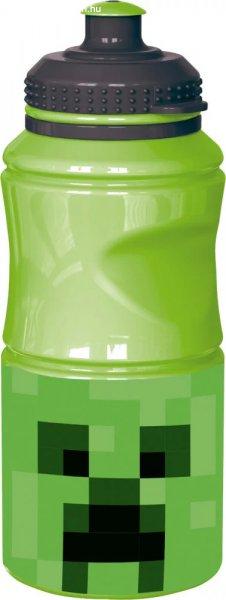 Minecraft kulacs, sportpalack 380 ml