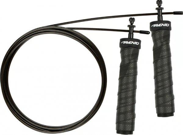 Avento Jump Rope Set, nehezített ugrálókötél készlet, fekete/kék