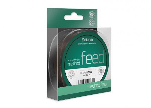 Delphin Method Feed Brown 0,28mm 14,3lb 1000m barna feeder zsinór (500650438)
