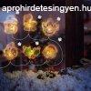 Family Karcsonyi LED-es fnyfzr - gl ablakmatrica - 6 LE