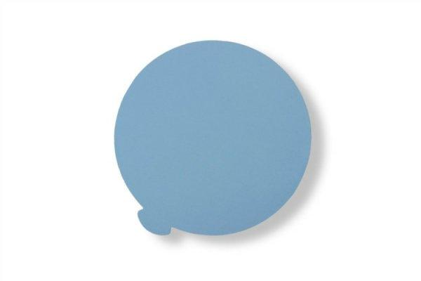15 cm-es kék kerek desszertalátét karton
