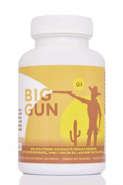Big Gun étrend-kiegészítő férfiak részére, gyógynövényekkel, emelt
szelén és l-arginin tartalommal kapszula 30 db