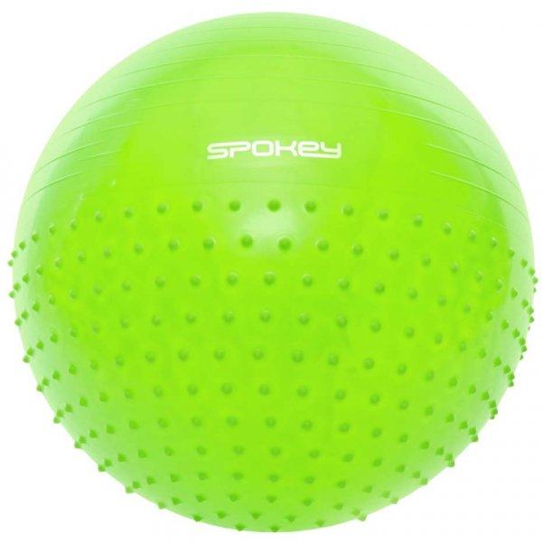Tüskés, érzékelő Gimnasztikai labda 65 cm Zöld Spokey