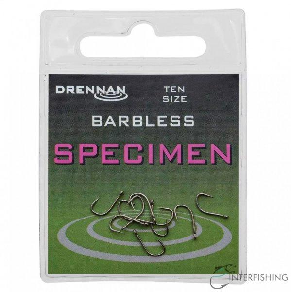 Drennan Specimen Barbless 02 horog