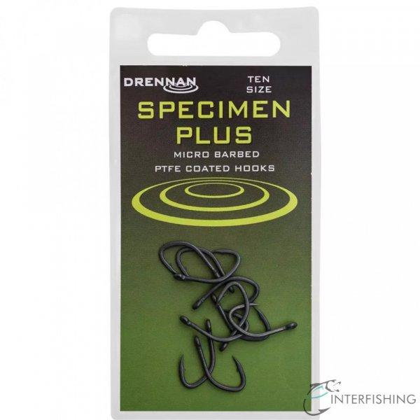 Drennan Specimen Plus Barbed 10 horog