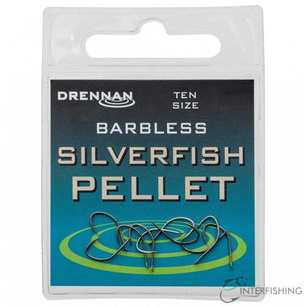 Drennan Barbless Silverfish Pellet 18 horog