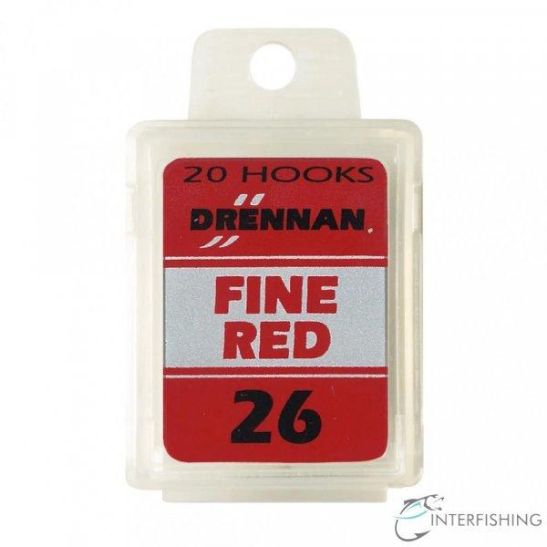 Drennan Fine Red 26 horog