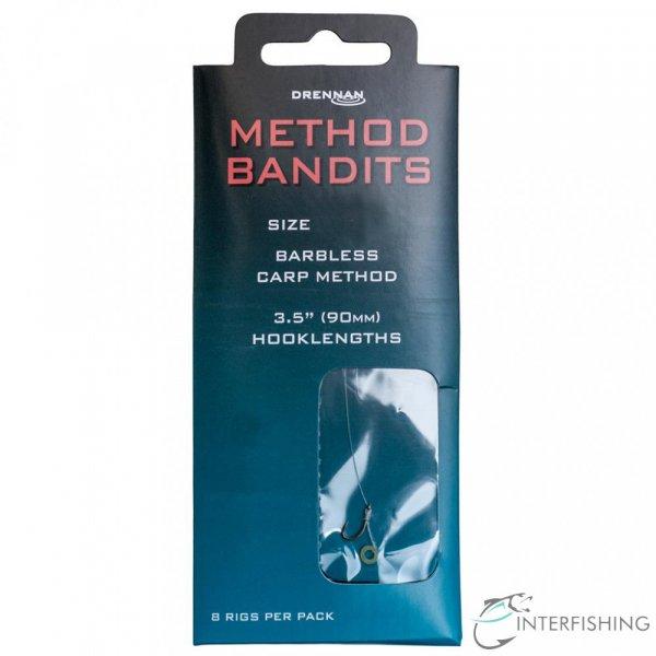 Drennan Method Bandit Carp Method 8 előkötött horog