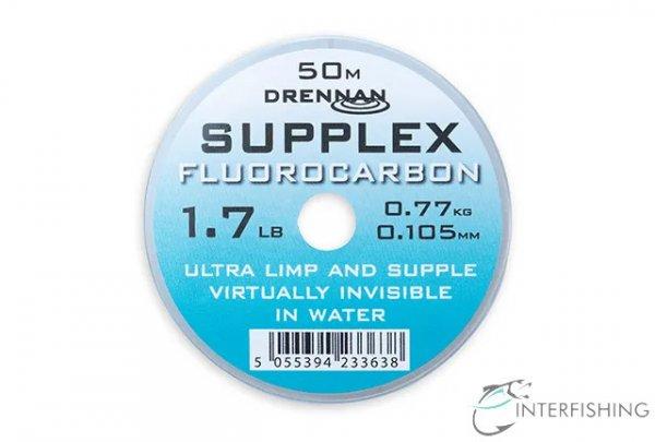 Drennan Supplex Fluocarbon 1.7lb 0.105mm előkezsinór