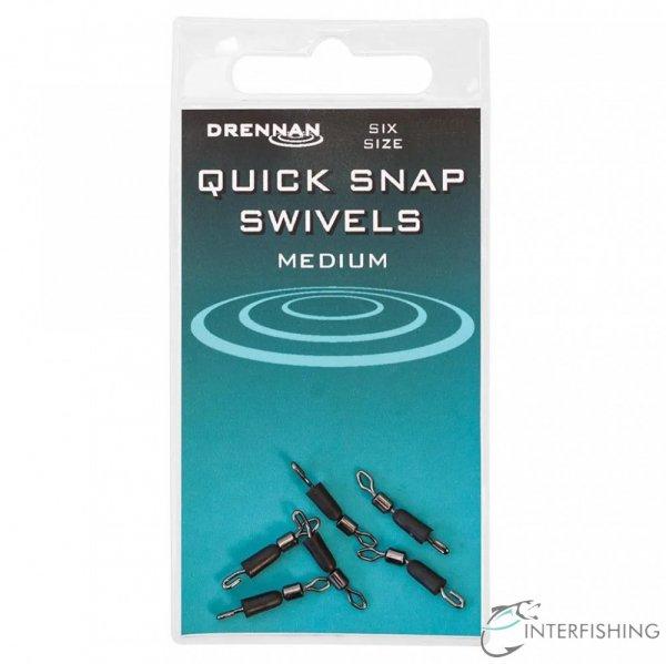 Drennan Quick Snap Swivels 14 gyorskapocs