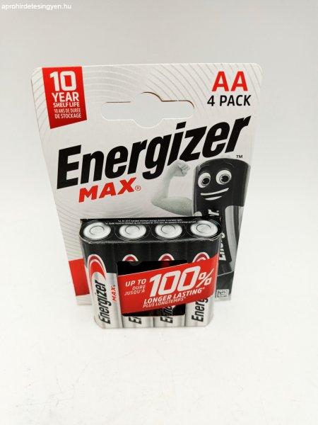 Energizer elem AA 4 db-os Max