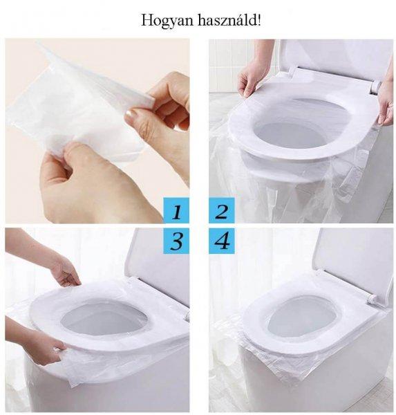 WC ülőke takarófólia (50 db)