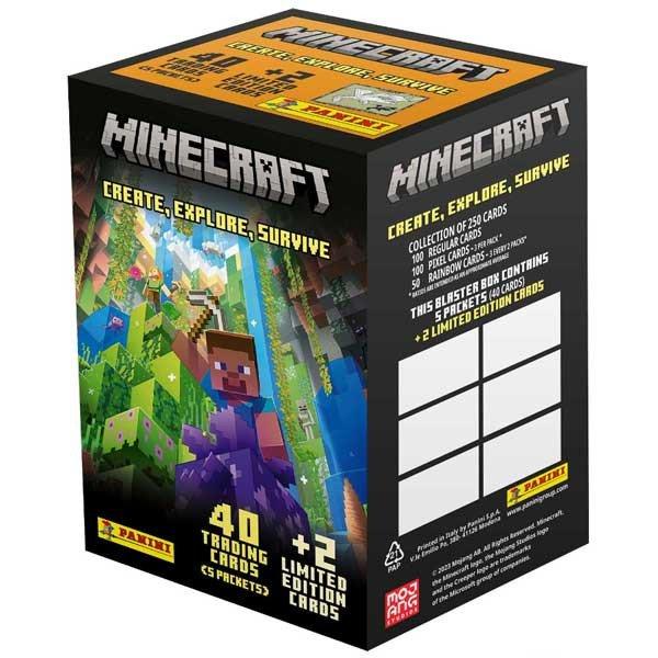 Gyűjtői kártyák Panini Minecraft 3 Blaster Box