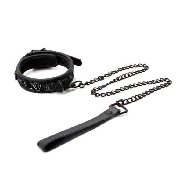 Ns Novelties Sinful - 1'' Collar - Black Nyakörv és póráz
