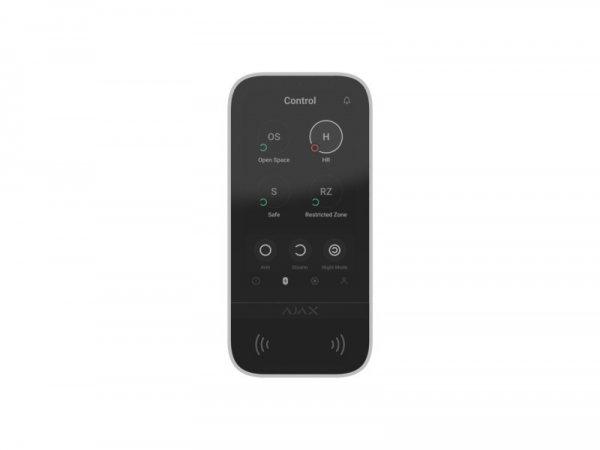 Ajax KEYPAD-TOUCHSCREEN-WHITE Keypad TouchScreen 5" érintőképernyős
kezelő, kártyaolvasóval, fehér