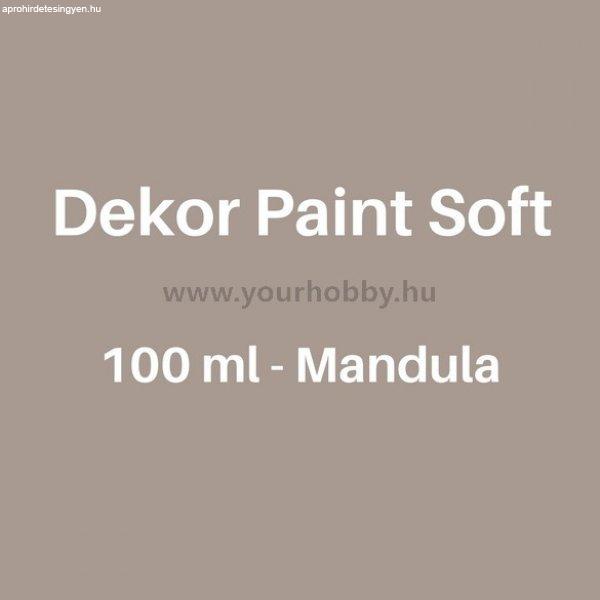 Pentart Dekor Paint Soft lágy dekorfesték 100 ml - mandula