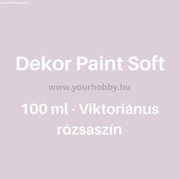 Pentart Dekor Paint Soft lágy dekorfesték 100 ml - Viktoriánus rózsaszín