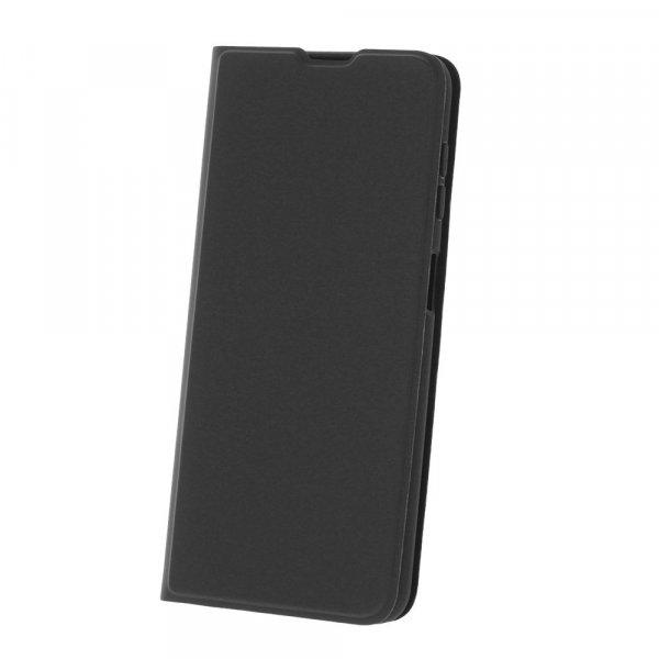 Smart Soft Apple iPhone 15 (6.1) oldalra nyíló mágneses könyv tok szilikon
belsővel fekete