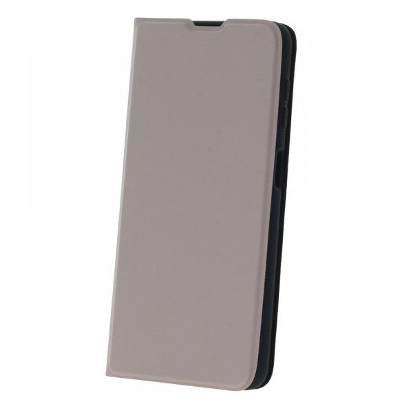 Smart Soft Apple iPhone 15 (6.1) oldalra nyíló mágneses könyv tok szilikon
belsővel pinksand
