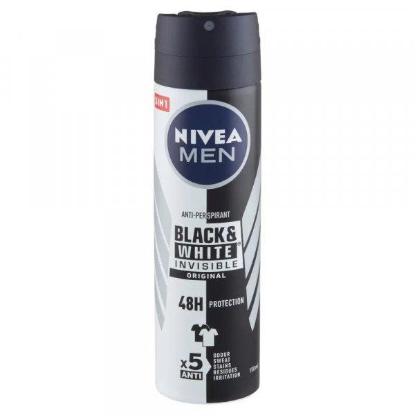 Nivea Men deo 150ml B&W Invisible Orig.