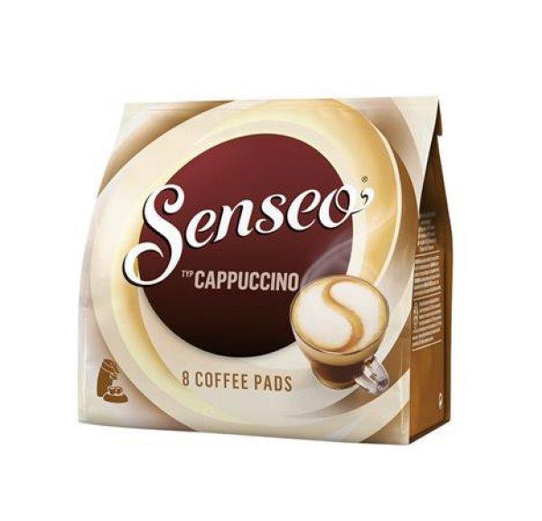 Kávépárna, 8 db, 92 g, DOUWE EGBERTS "Senseo", Cappuccino