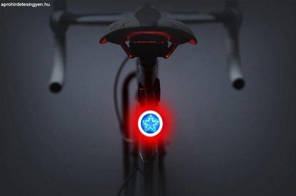 Kerékpár hátsó lámpa, bicikli lámpa, ledes kerékpár lámpa - Csillag
