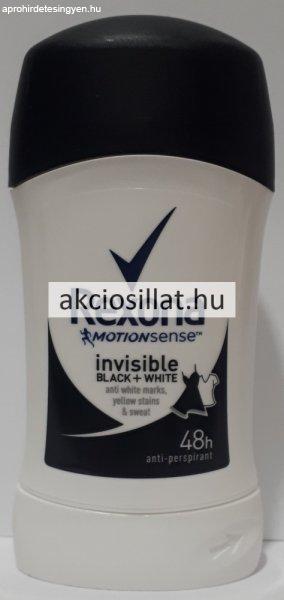 Rexona Invisible Black & White deo stick 40ml