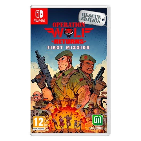 Operation Wolf Returns: First Mission (Rescue Kiadás) - Switch