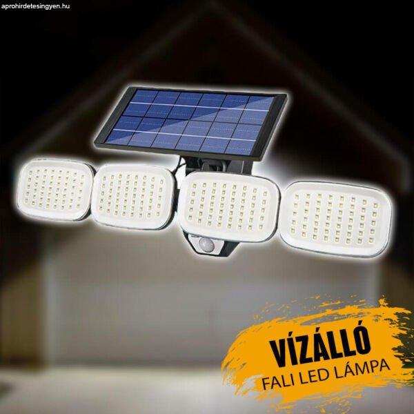 Szolár fali LED lámpa - 200 SMD