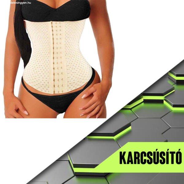 WAIST TRIMMER BELT alakformáló kapcsos karcsúsító öv