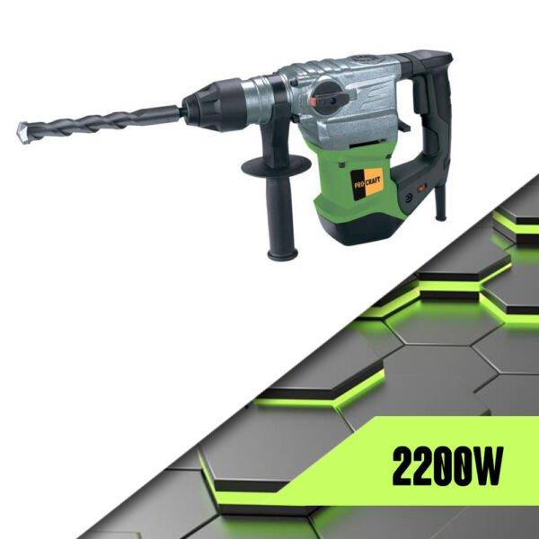 Procraft ütvefúró 2200 W  BH2200