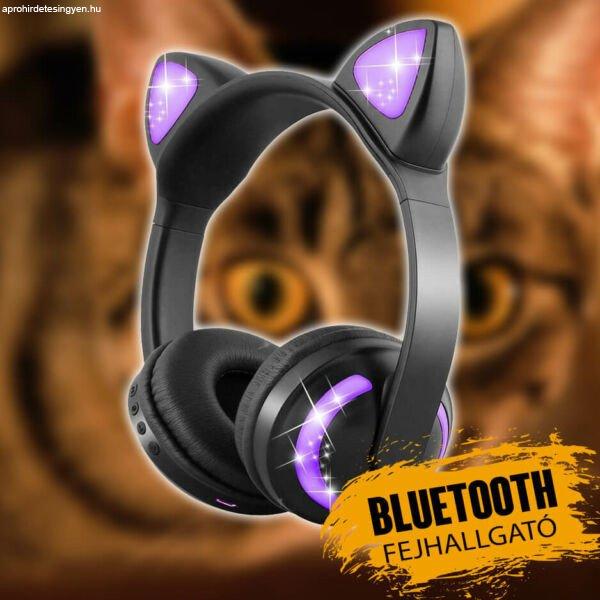 Bluetooth fejhallgató macskafüllel Y47