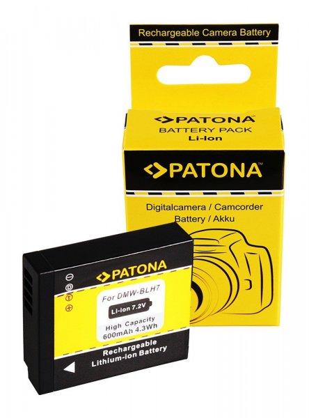 Panasonic kamera akku Panasonic DMC-GM1 DMW-BLH utángyártott(Patona)7,2V
600mAh