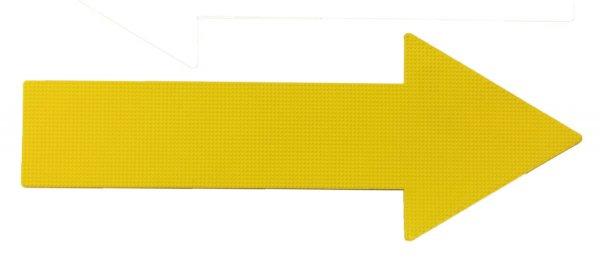 Gumi padlójelölő, sárga nyíl - TREMBLAY