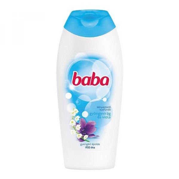 Baba tusfürdő 400ml Gyöngyvirág&Viola